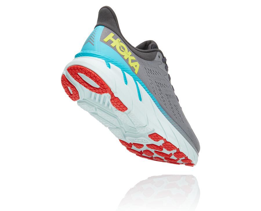 Zapatillas Running Hoka One One Hombre - Clifton 7 - Gris - AMS986351